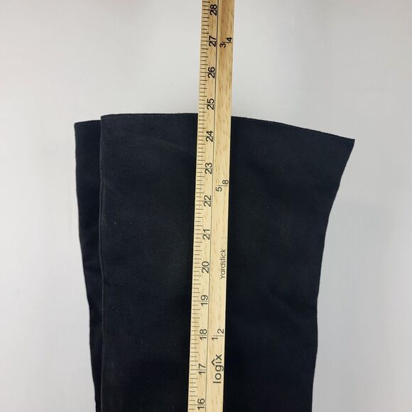 Seychelles Paradise City Leather Over the Knee Boots Black Size 6 - Picture 4 of 16